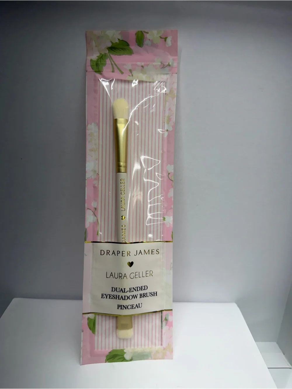 Draper James x Laura Geller Dual Ended Eyeshadow Brush NEW Sealed
